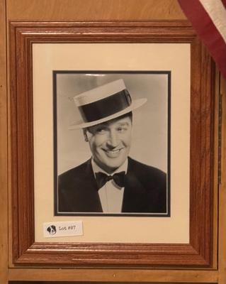 Vintage Framed Art - Maurice Chevalier
