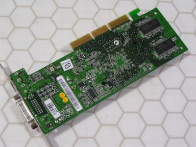 HP Nvidia AGP 64MB graphics card w/DVI & S-Video (Y/C) Includes drivers