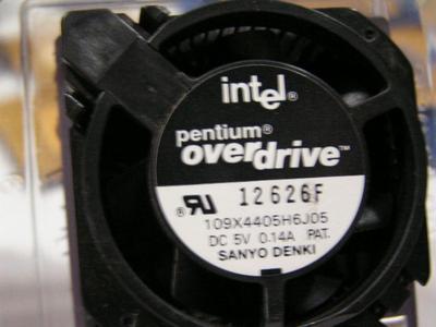 A Treasure Box loaded with old CPUs, heat sinks and fans