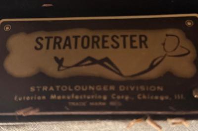 Stratorester Stratolounger Division Recliner Chair