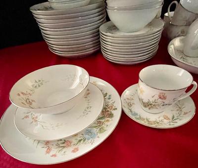 Premiere Fine China MD104 Berkshire Set of 71