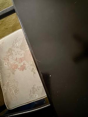 Beautiful Vintage Dining Room Table (120" x 53.5) with 3 Extension Leaves and 8 Chairs