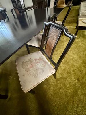 Beautiful Vintage Dining Room Table (120" x 53.5) with 3 Extension Leaves and 8 Chairs