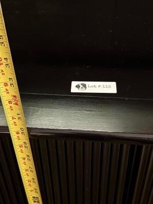 Vintage TV Cabinet including TV - untested