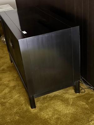 Vintage TV Cabinet including TV - untested