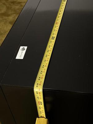 Vintage TV Cabinet including TV - untested