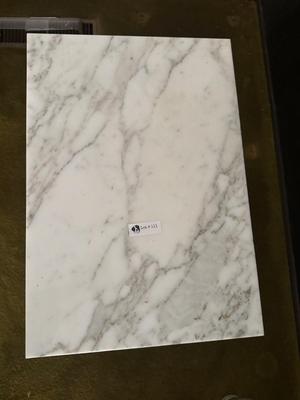 Vinatge Wood Coffee/Side Table with Marble Top 26' x 18"