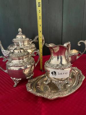 Vintage Rogers Bros 1847 Heritage Plated Silver Set of 5