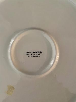 Ancora Hand Painted Plate Made in Italy