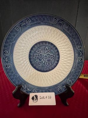 Vintage Toyo Japanese Porcelain Plate