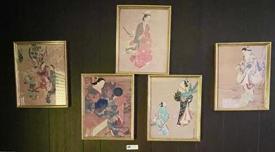 Lot of 6 Vintage Print