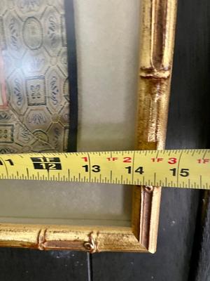 Vintage Chinese Silk Embroidery Framed Panel
