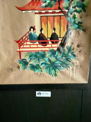 Vintage Japanese Hanging Scroll - Kakejiku