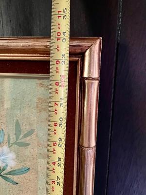 Vintage Chinese Watercolor Painting - Set of 2