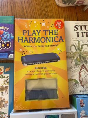 CHILDREN’S BOOKS, HARMONICA, & PUZZLES