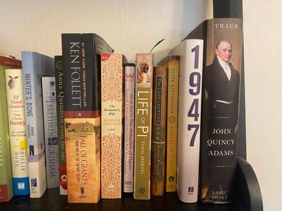 A WIDE VARIETY OF BOOKS AND NOVELS