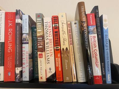 A WIDE VARIETY OF BOOKS AND NOVELS