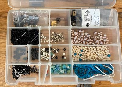 ALL ANYONE COULD NEED TO START MAKING DAZZLING JEWELRY OR JUST ADD TO A HOBBY