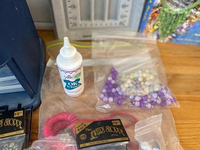 ALL ANYONE COULD NEED TO START MAKING DAZZLING JEWELRY OR JUST ADD TO A HOBBY