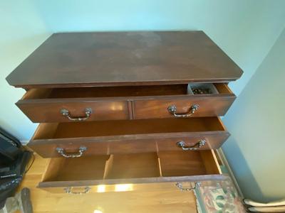 VERY HANDSOME HIGH BOY CHEST OF DRAWERS