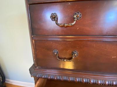 VERY HANDSOME HIGH BOY CHEST OF DRAWERS