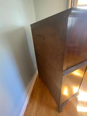VERY HANDSOME HIGH BOY CHEST OF DRAWERS