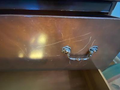 VERY HANDSOME HIGH BOY CHEST OF DRAWERS