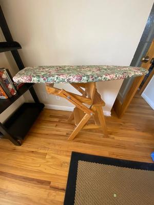 AMISH 3-IN-1 CONVERTIBLE IRONING BOARD, STEP STOOL AND CHAIR