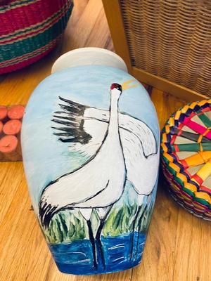 A VARIETY OF DIFFERENT BASKETS WITH EASTER AROUND THE CORNER AND HOME DECOR