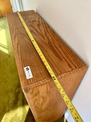 Vintage Wooden Shelf 40" tall