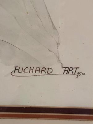 Vintage Richard Art 1978