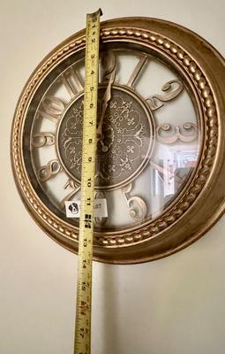 Plastic Wall Clock - works
