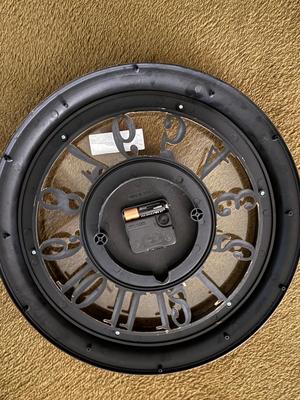 Plastic Wall Clock - works