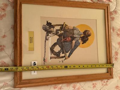 Norman Rockwell Framed Print