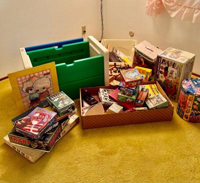 Big Set of Kids Toys, Puzzles, Games and Books