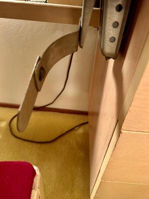 Vintage Sears Kenmore Automatic Sewing Machine Cabinet and Chair - Powers On But Not Working