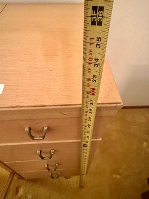 Vintage Sears Kenmore Automatic Sewing Machine Cabinet and Chair - Powers On But Not Working