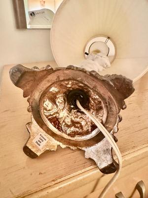 Cherub Lamp - 15" Tall