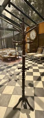 Vintage Coat Rack 73.5" Tall