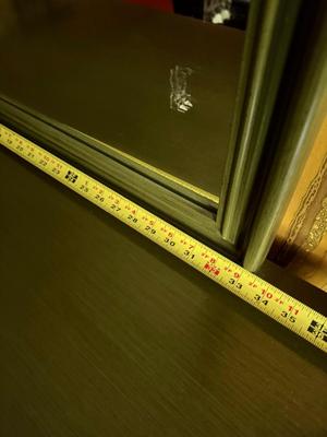 Asian Style Long Dresser with Mirror