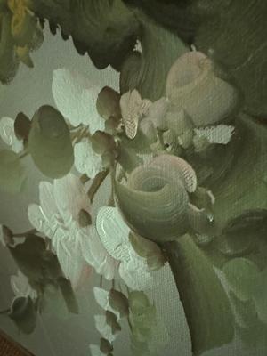 Vintage Asian Framed Painting