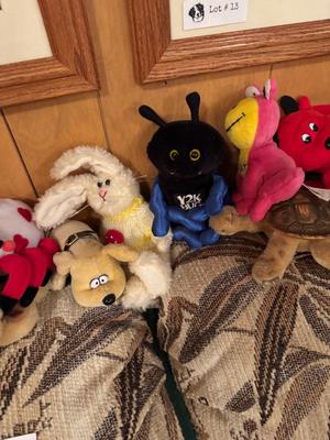 Lot of 42 Stuffed Animals