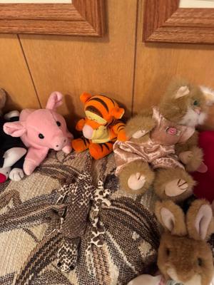Lot of 42 Stuffed Animals