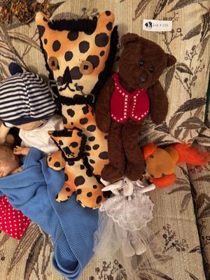 Lot of 42 Stuffed Animals