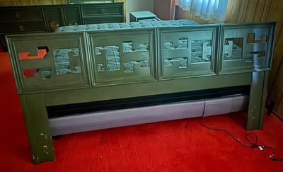 Asian Style King Size Head Board