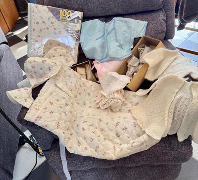 Lot of 16 Vintage Baby Items