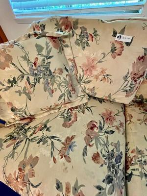 Vintage 3 Seater Sofa on Wheels