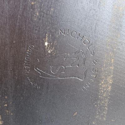 LOT 247: Nichols & Stone Co. Stencil Rocking Chair