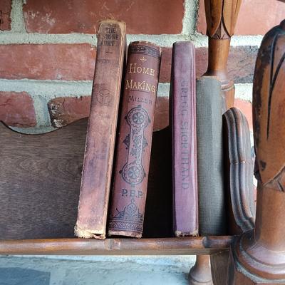 LOT 251: Vintage Library Table