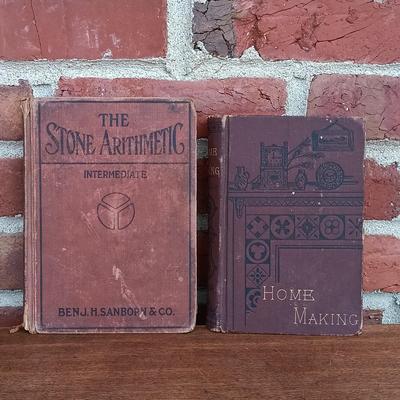 LOT 251: Vintage Library Table